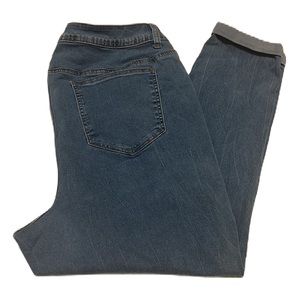 Cato Premium, 77% Cotton, 5-Pocket, Cuffed Hem, Belt Loops Jeans, Size 2…